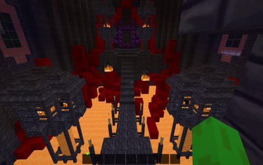Nether Temple schematic - building