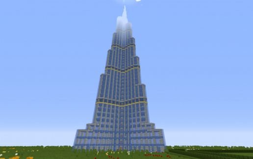 Burj Khalifa, Dubai, UAE (updated) schematic - building