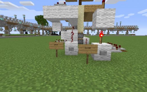 8x5 Piston Gate schematic - building