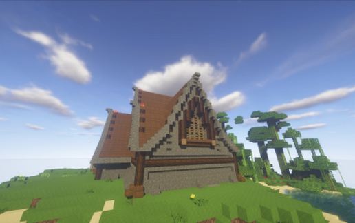 Viking Longhall schematic - building