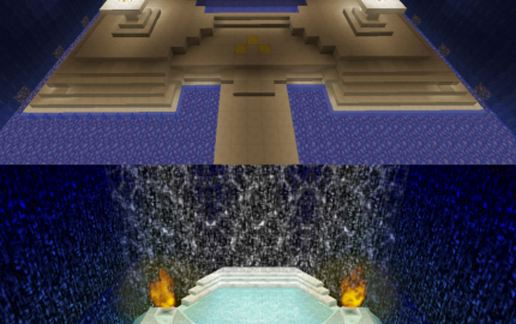 Great Fairy Fountain schematic - building