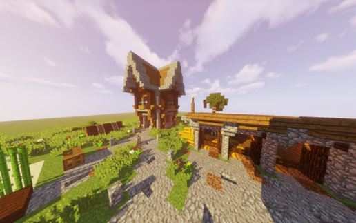 Medieval House (Property) schematic - building