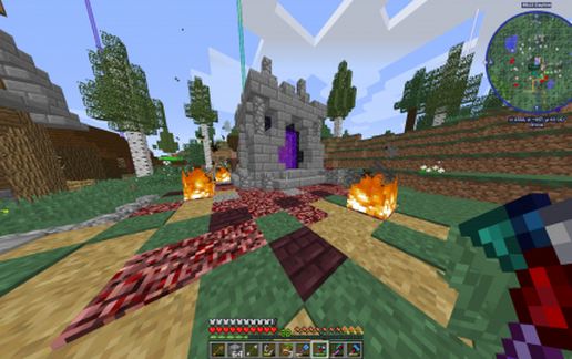 Nether Portal schematic - building
