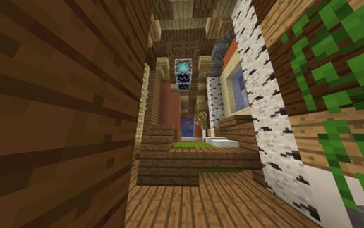 Minecraft Quartz Villa Baroque Still