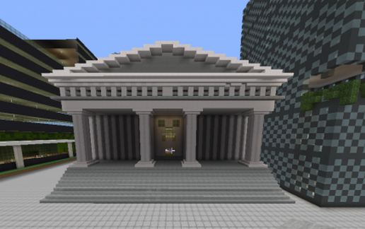 Greek library schematic - building