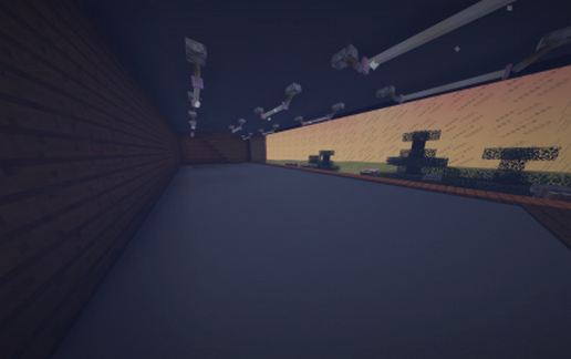 large 4 story mall with roads
