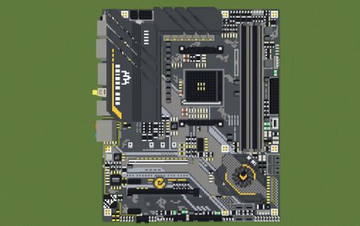 AMD X570-PRO GAMING (WI-FI) (ASUS TUF Series) (1000th post special!) schematic - building