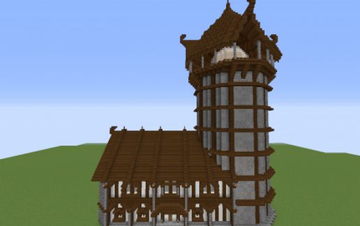 Medieval Town Collection 1 Lighthouse schematic - building