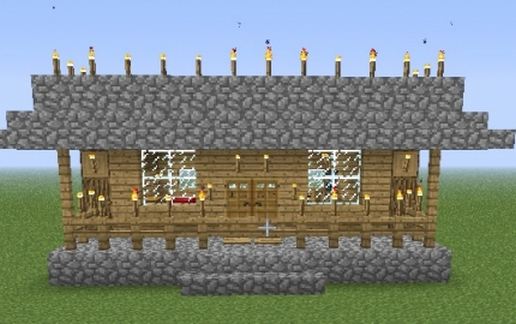 Safe fully equiped starter house schematic - building