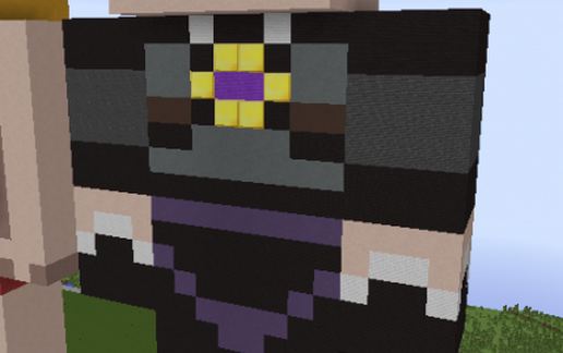 Statue - SkyDoesMinecraft schematic - building