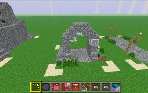 Small Medieval Arc schematic - building