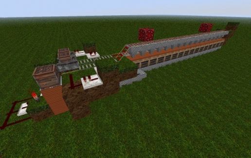 simple row furnaces schematic - building