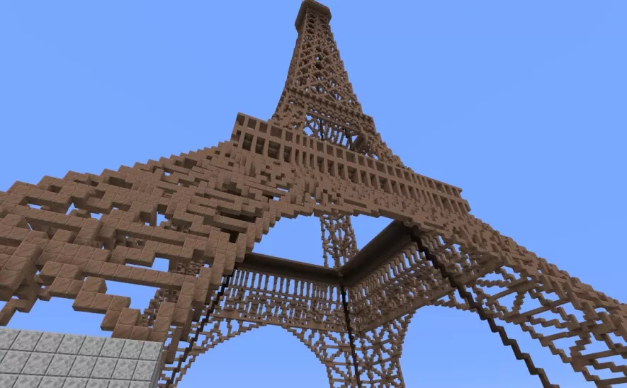 Eiffel Tower Schematic