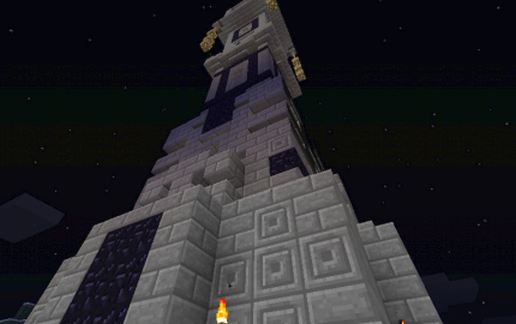 Ornated Stone Tower schematic - building