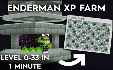 Enderman Farm schematic - building