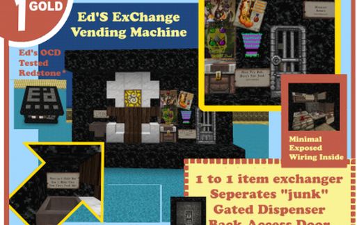 Ed's ExChanger Vender schematic - building