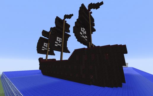 pirate ship schematic - building