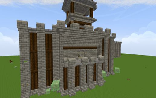 Guard Tower w/ Signal Fire schematic - building