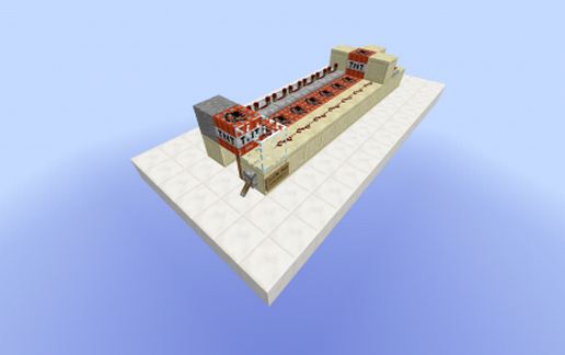 Condenser Charge TNT Cannon schematic - building