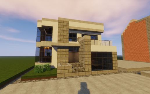 14x14 Modern Home schematic - building