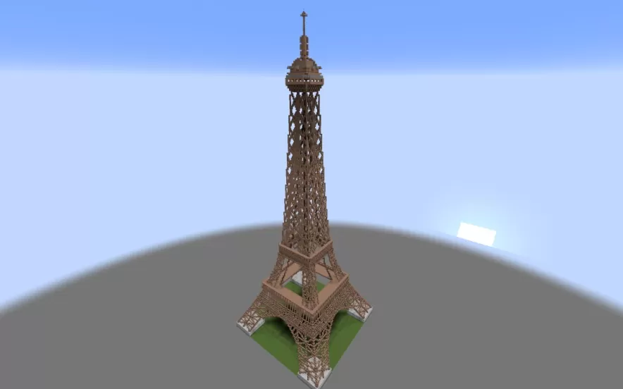 Eiffel Tower Schematic