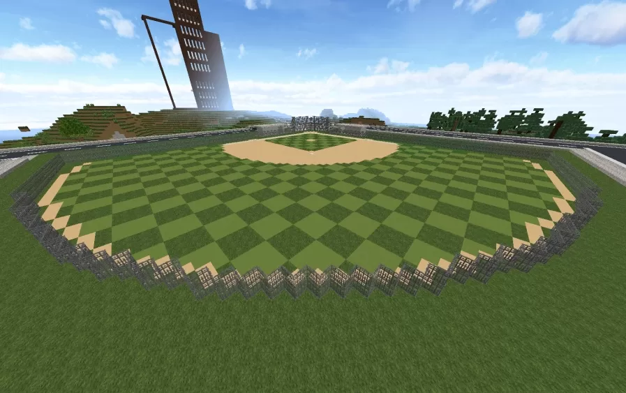 Baseball Field schematic - building