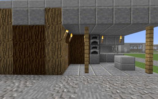 Blacksmith Log schematic - building
