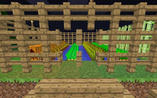 Field with simple protection