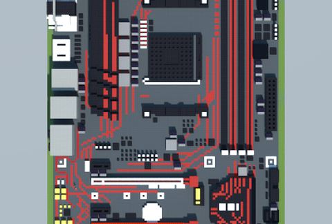 AMD B350 GAMING PLUS (MSI) schematic - building