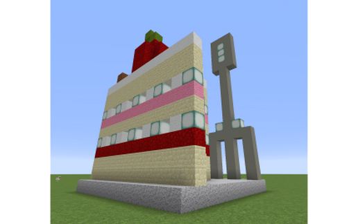 Piece of Cake House schematic - building
