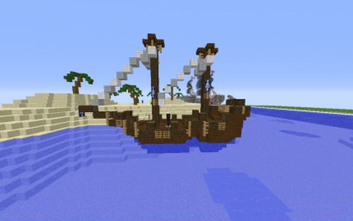 Bateau Pirates schematic - building