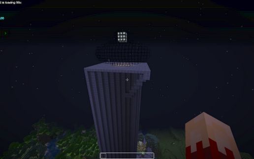 Giant Metal Tower schematic - building