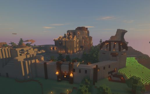 Newts castle schematic - building