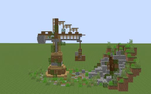 Medieval Mine! schematic - building