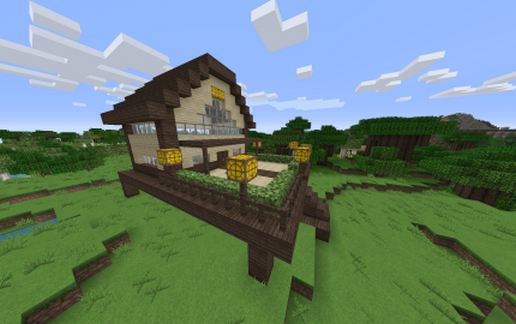 Wood House schematic - building