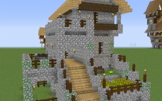 Stables House schematic - building
