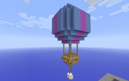 Hot air balloon schematic - building