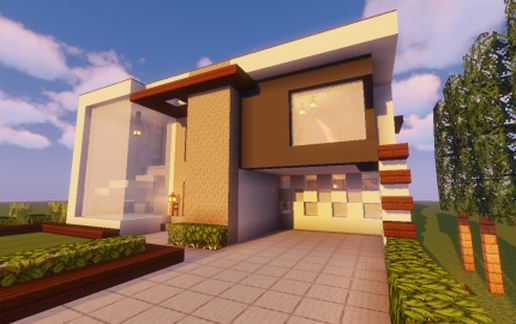 Modern House #113 schematic - building