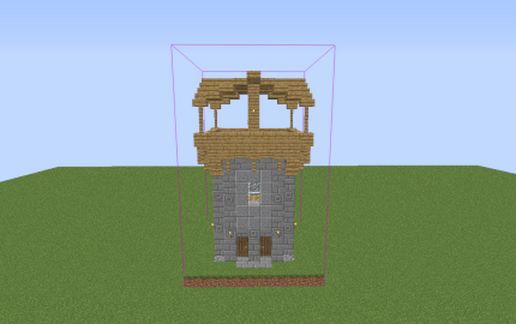 Guard tower L5 schematic - building