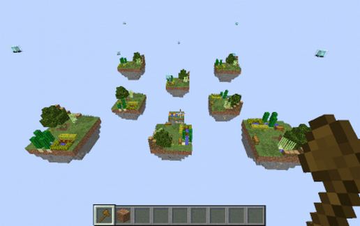 CraftPimp SkyWars Map 8 peeps