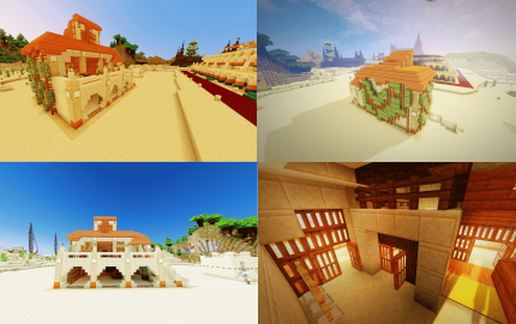 Charming Hacienda schematic - building