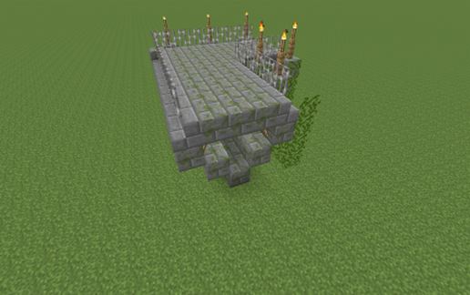 Ancient Walkway(Corner With Sewer) schematic - building