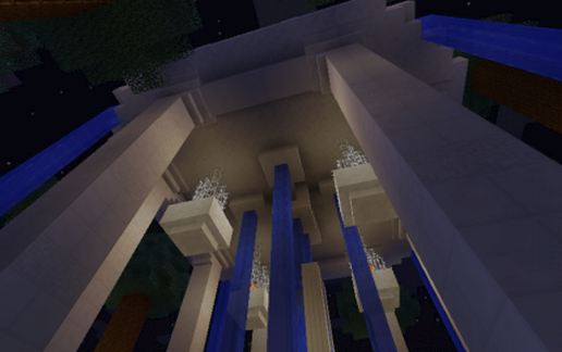 Sacred Quartz Fountain schematic - building