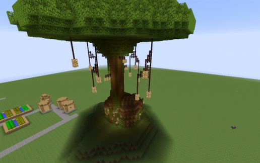 Bar below a Tree