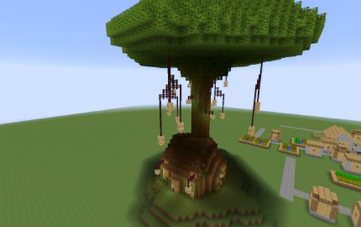 Bar below a Tree