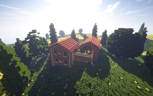 Italian Villa "Tuscany" schematic - building