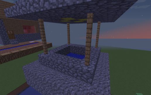[Bedwars]Villager War 1vs1 schematic - building