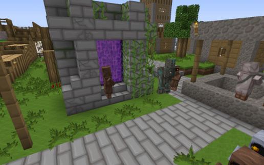 Nether portal schematic - building