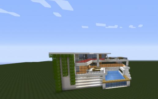 modern home 4 schematic - building