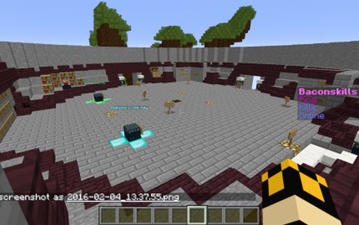 PvP arena with spawn,shop and more